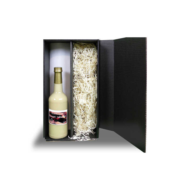 🍫 Russheimer Gold Nougartsahnelikör 0,5 L – Schokoladig & Cremig 17 % Vol.